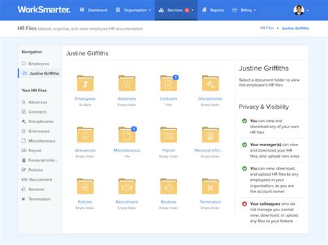 hr electronic filing system